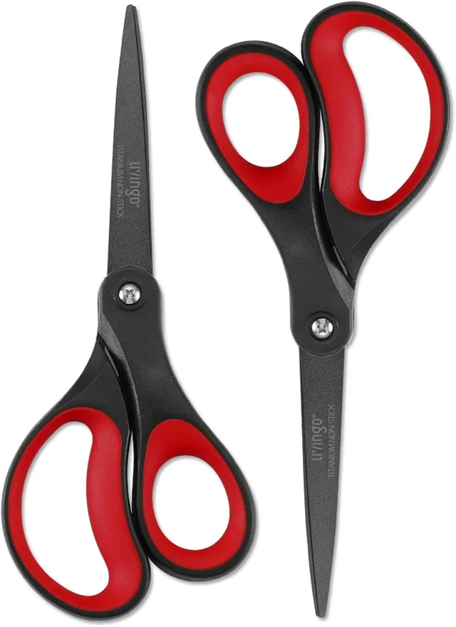 Nonstick Office Scissors · 2 Pack — view 1