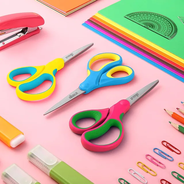 5-inch Pointed-Tip Kids Scissors · 3 Pack — view 6